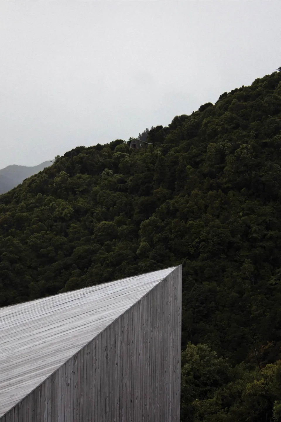 The Seagull Wing Cabin Tundra Cladding in Sioox Finish Abodo Wood 3