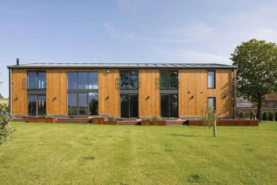 Riverside Barn Vulcan Cladding Abodo Wood 2