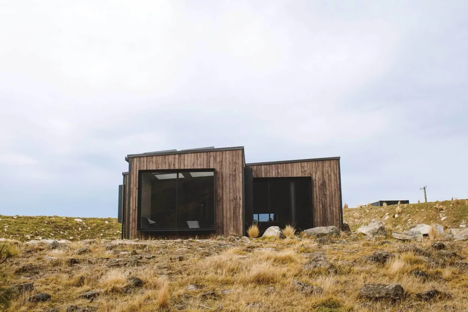 Alpine Cubes Tundra Cladding in Iron Vitriol Abodo Wood 2