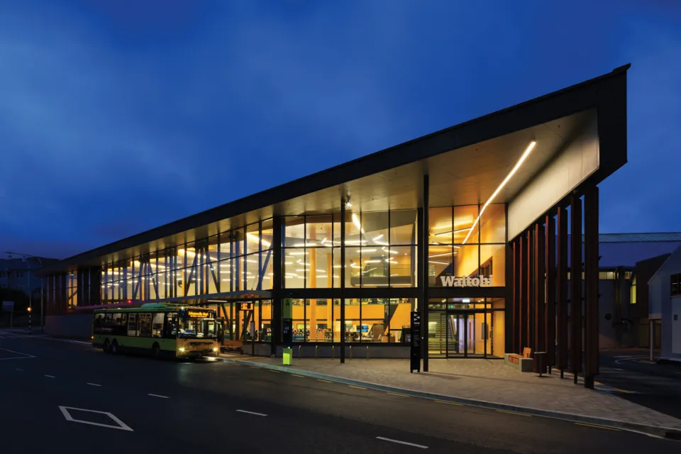 Waitohi Library and Community Hub Vulcan Screening Abodo Wood 4