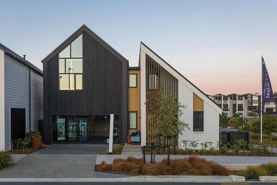 Blackburn Point Townhouses Vulcan Cladding and Screening Abodo Wood 2