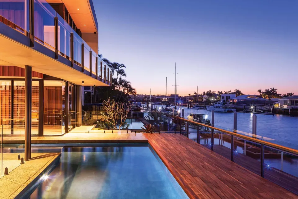 Minyama Luxury Home Vulcan Cladding and Vulcan Screening Abodo Wood 2