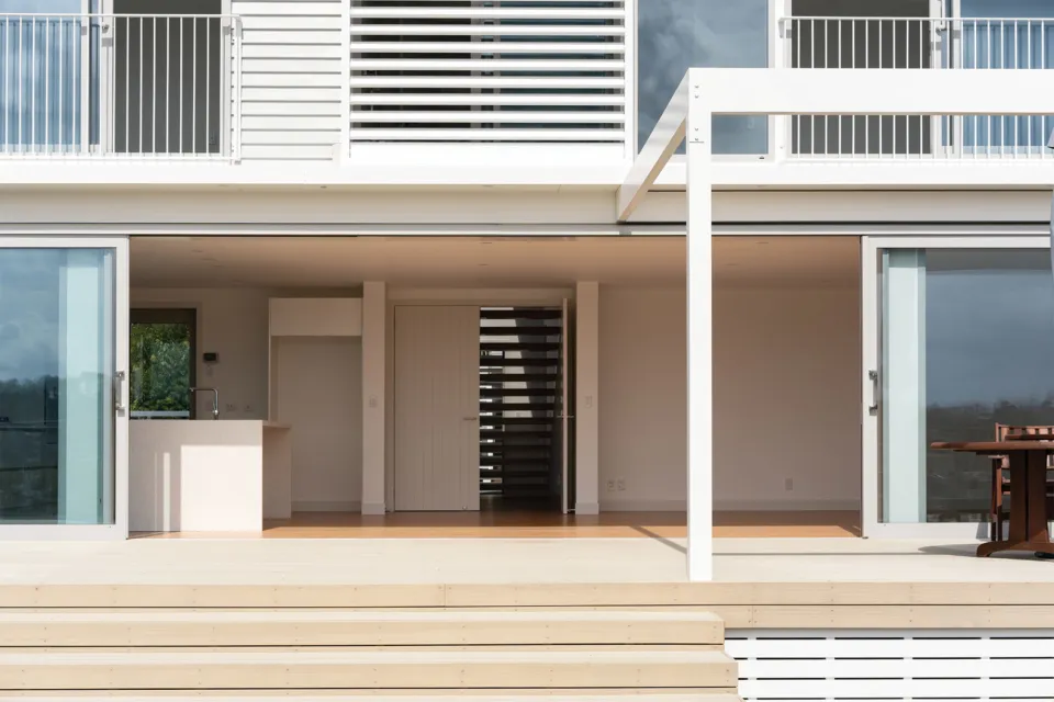 Mangrove Home Vulcan Cladding and Sand Decking Abodo Wood 2