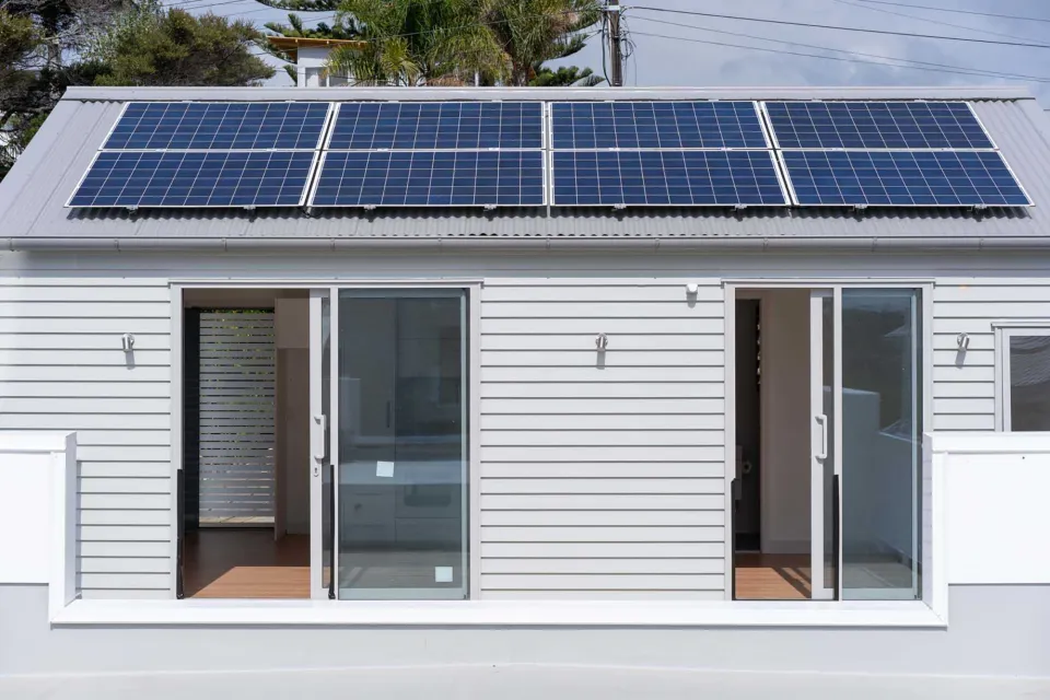 Mangrove Home Vulcan Cladding and Sand Decking Abodo Wood 6