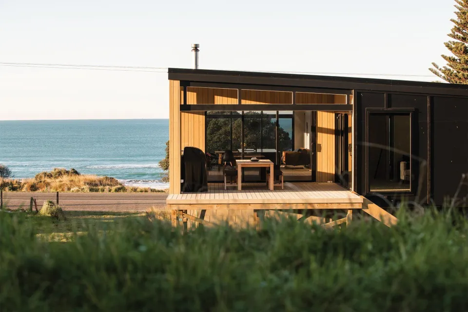 Coastal Wainui Home Vulcan Cladding Abodo Wood 7