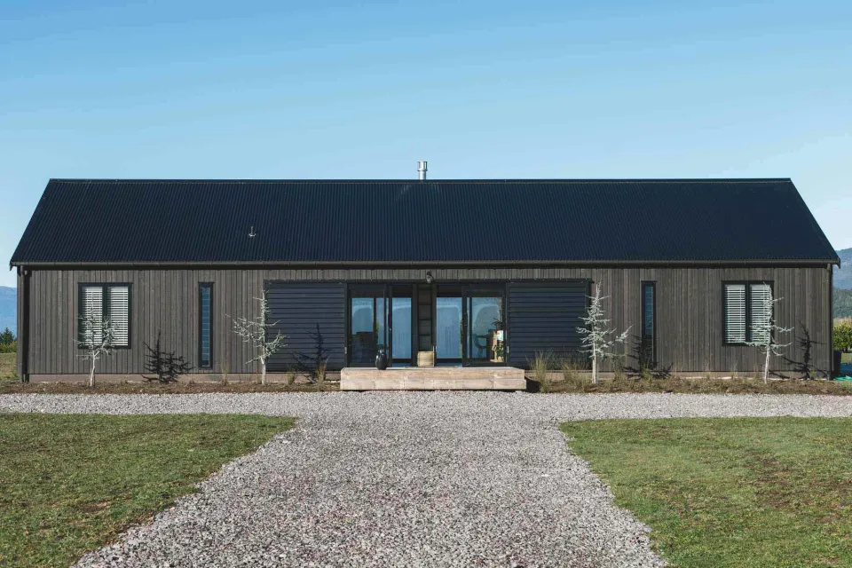 A Barn With a View Vulcan Cladding Abodo Wood