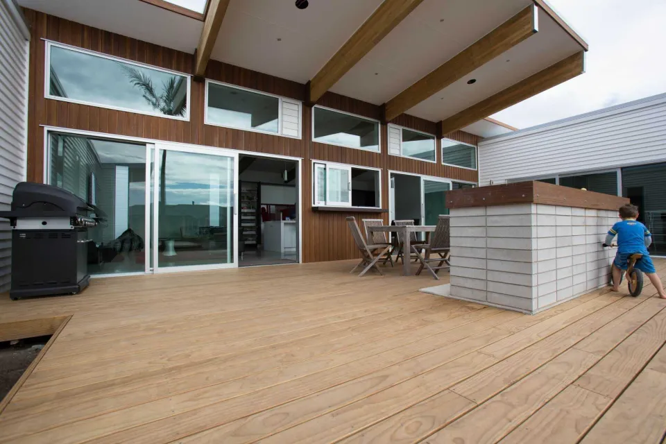 Mangawhai Home Vulcan Cladding Abodo Wood 1