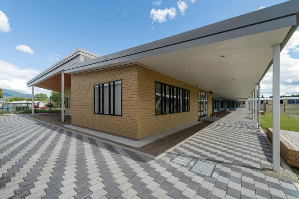 Murupara School Tundra Cladding Abodo Wood 1