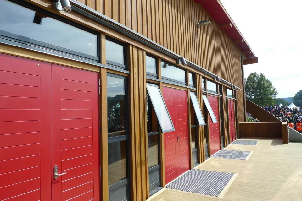 Tuhoe Headquarters Sand Decking Abodo Wood 3