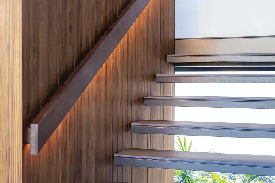 Culbara Vulcan Screening and Vulcan Panelling Abodo Wood 1