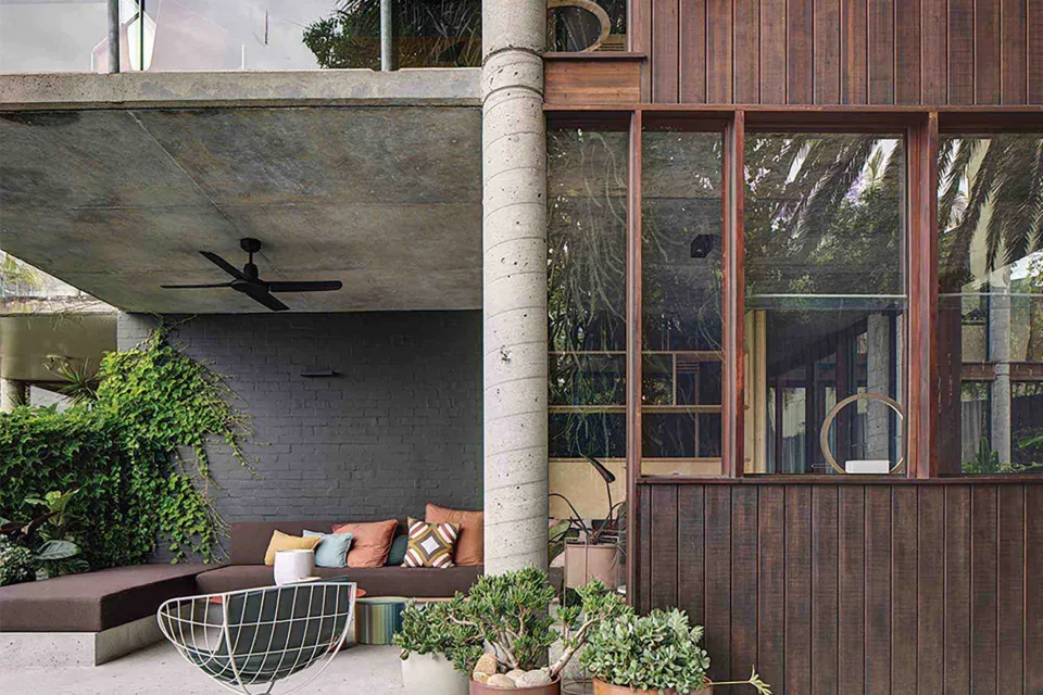 SRG House Vulcan Cladding and Vulcan Panelling Abodo Wood 1