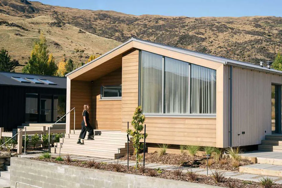 Abodo Cardrona Alpine Village Vulcan Timber Cladding