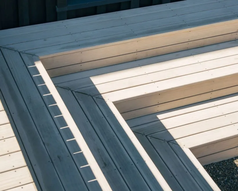 Abodo Cardrona Alpine Village Sand Decking DK14 S