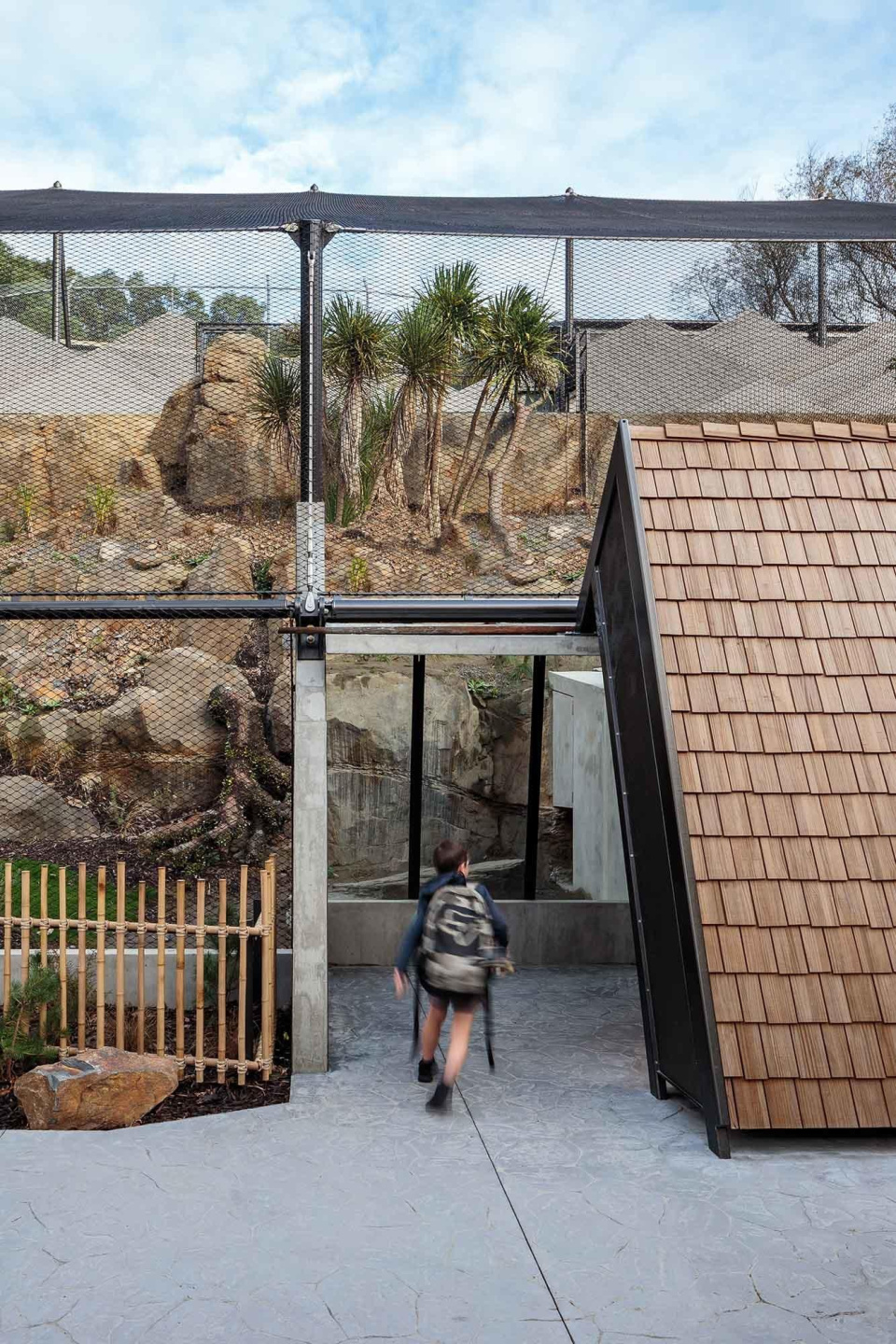 Snow Leopard Enclosure - Wellington, New Zealand