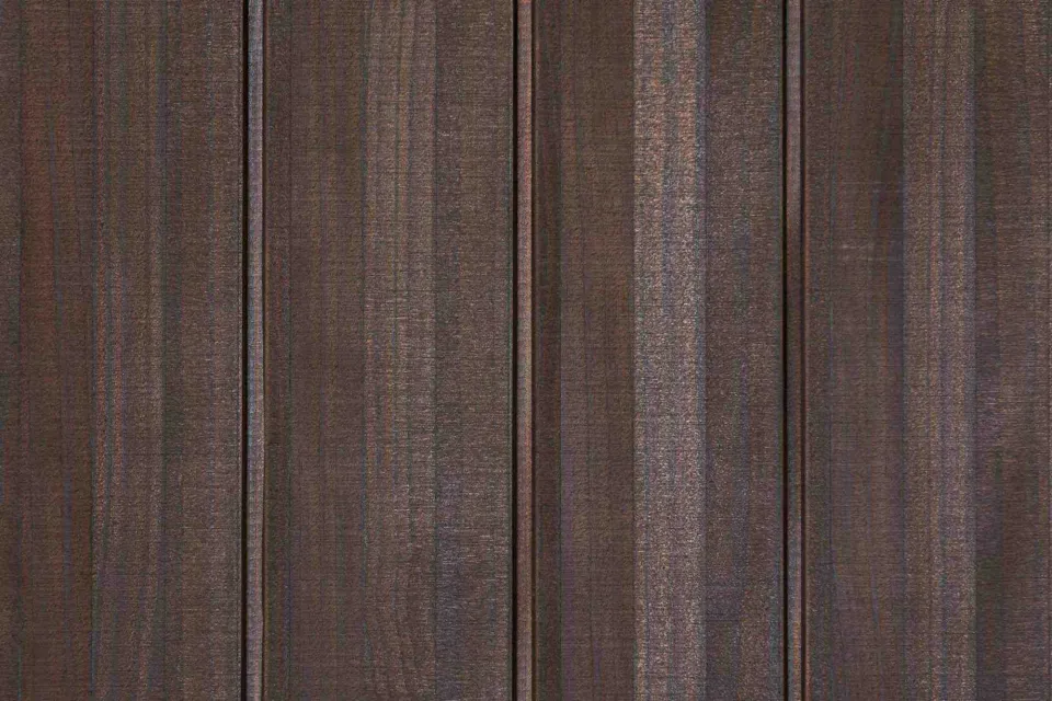 Vulcan Cladding Bandsawn Finish in Protector Walnut